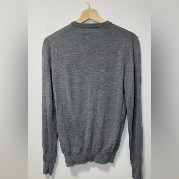 Suitsupply Merino Wool Sweater Gray size S Men - Picture 5 of 8